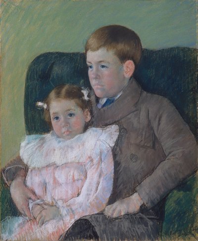 Gardner and Ellen Mary Cassatt by Mary Cassatt
